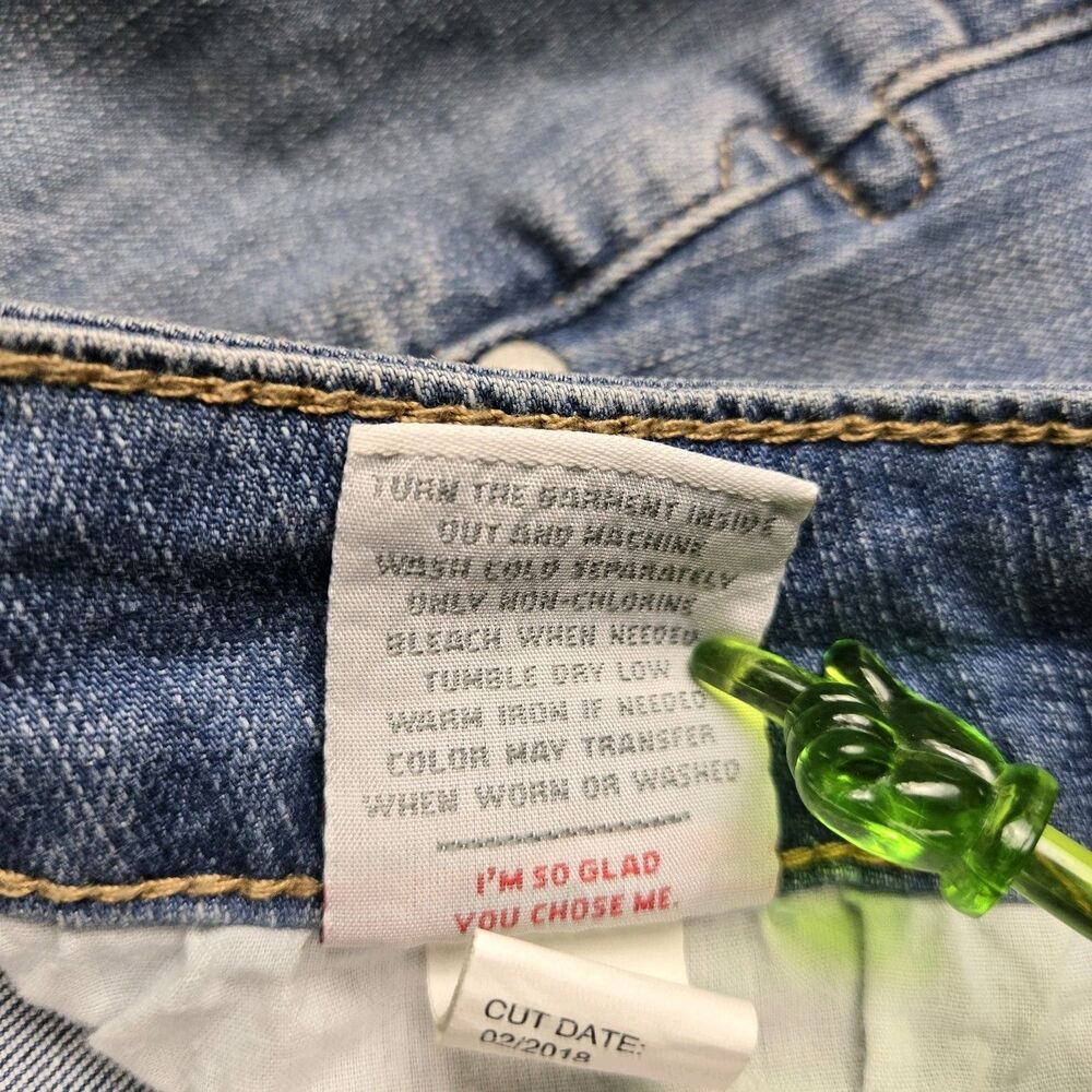 Torrid Cut Off Raw Hem Shorts Sz 22 Button Fly Light Wash High Rise Blue - Picture 5 of 6